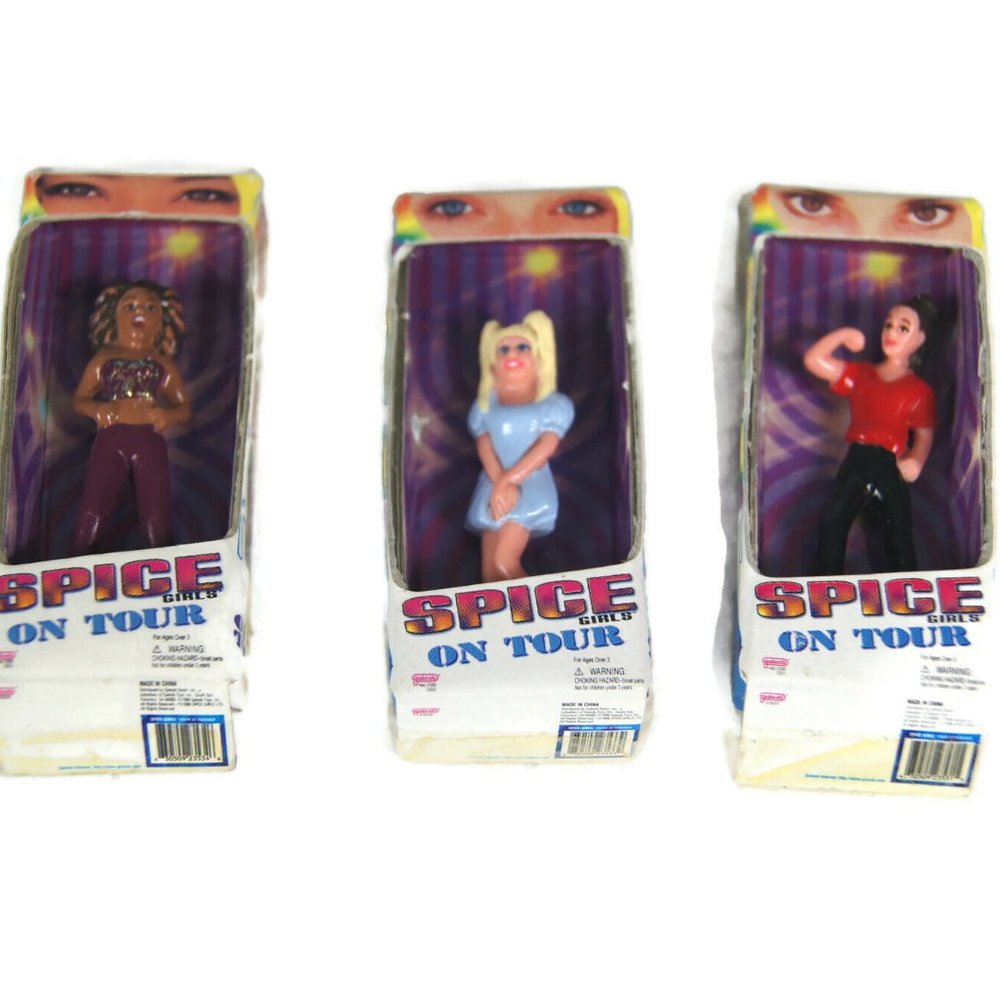 Vintage Spice Girls On Tour Miniature Dolls Set of 3 - Mel B (Scary Spice)